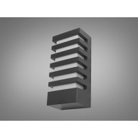 Уличный фонарь лед бра Diasha DF-3174BK