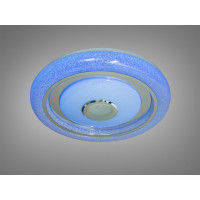 Стельова люстра LED біла 80 Вт RGB Bluetooth TUYA Diasha DB-8314/500RGB+MP3+TUYA