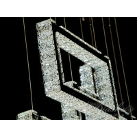 Хрустальная люстра квадраты Diasha D6007  