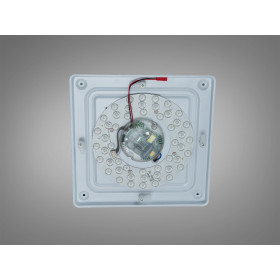 LED стельова люстра біла 45 Вт з Bluetooth колонкою Diasha DB-8501C/280x280RGB+MP3