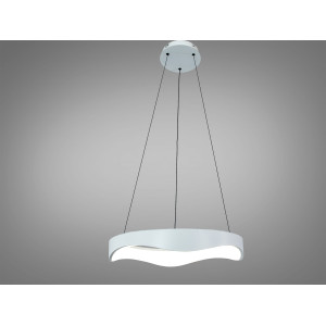 Світлодіодна люстра з підсвічуванням на пульті, 90 Вт, чорна Diasha 0471AWH