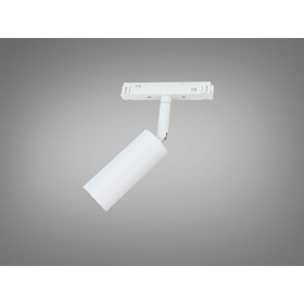 Білий трековий LED світильник з поворотним механізмом, 10 Вт Diasha QY-CX161W/12W-WH
