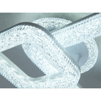 Універсальний LED світильник з регулюванням кольору світла, 70W, білий Diasha 133WH