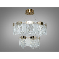 Современная люстра в зал 110 Вт золото Diasha 9152-800+500G