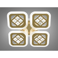 Светодиодная люстра 75Вт Diasha AS8190/4GLED3colordimmer