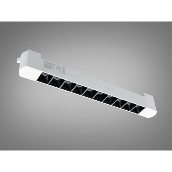 Магнітний трековий світильник LED лінійний, 35 Вт, білий Diasha PPF-GS-20W-WH