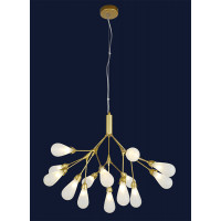 Люстра светильник подвесная в стиле лофт Levistella 918LP268-15 GD+WH