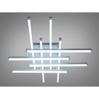 Світлодіодна стельова люстра біла 8 модулів 90 Вт Diasha SX812/8WH