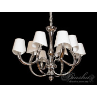 Люстра в зал с абажуром Diasha 19041/8HR