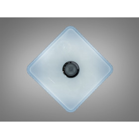 Смарт LED люстра біла 80 Вт RGB з Bluetooth Diasha DB-8501C/500x500RGB+MP3