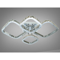 Люстра в спальню потолочная 85W Diasha 8303/2+2LED3colordimmer