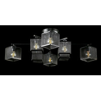 Люстра с плафонами  L07269/8 (BLACK+CHROME) Splendid-Ray
1002560