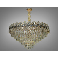 Люстра в зал хрустальная Diasha 6678-800G Люстра в зал хрустальная Diasha 6678-800G