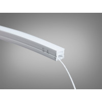 Гнучкий профіль для LED стрічки, накладний Diasha PLS-0808