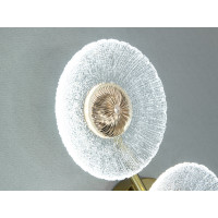 Приліжковий настінний Led світильник лофт, 6 Вт, золото Diasha F3827