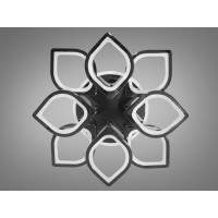 Cветодиодная люстра Diasha S8073/4+4BHRLED3colordimmer 