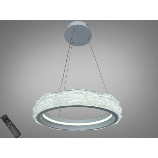 Кришталева світлодіодна люстра-підвіс, 60W Diasha 583-400WH