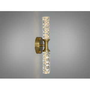 Бра настінне LED 5 Вт чорний хром кришталь Diasha 8151-BGD