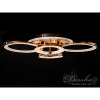 Cветодиодная люстра Diasha 8022/4G LED 3color dimmer