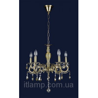 Люстра бронзового цвета с хрусталем Levistella 75329212_5 антик Люстра бронзового цвета с хрусталем Levistella 75329212_5 антик