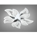 Люстра стельова Diasha хром LED 130W пульт димер CCT Diasha 9033/5HRLED3colordimmer