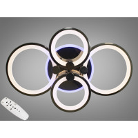 Потолочная светодиодная люстра с пультом Diasha 8022/4BHR LED 3color dimmer 