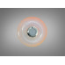 LED стельова люстра біла 45 Вт з Bluetooth колонкою Diasha DB-8301/300RGB+MP3