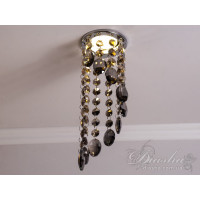 Точковий світильник із кришталевими підвісками Diasha 6013BCH-SM