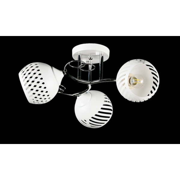 Люстра с плафонами  L29027/3 (WHITE+CHROME) Splendid-Ray
1002562