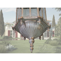 Уличный фонарь подвесной Diasha DJ018-M-H WH