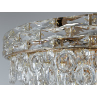 Хрустальная люстра для зала на 18 ламп, золото Diasha D892-800G