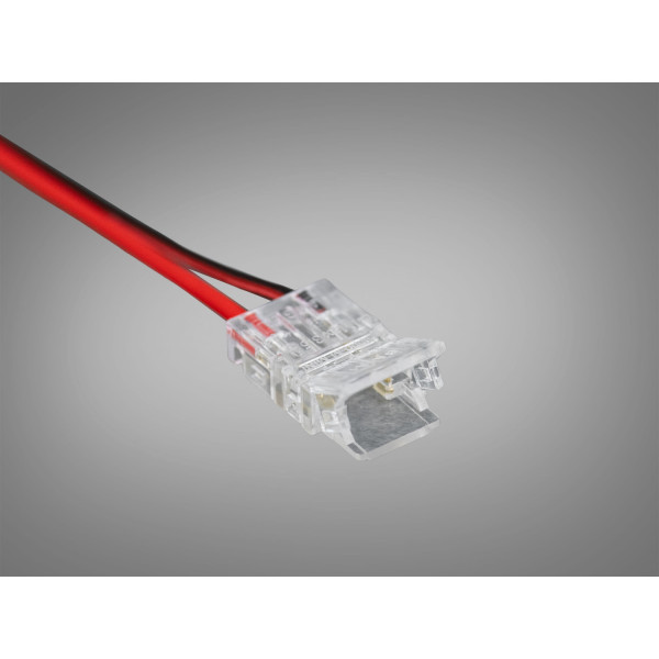 Конектор для SMD та COB стрічки 8mm Diasha PCON2pin/CAB-8mm-clear