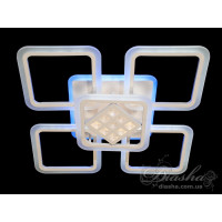 Потолочная светодиодная люстра с пультом Diasha A8190/4+1WH LED 3color dimmer 