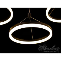 LED люстра Diasha D2047/3BK