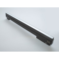 Лінійний поворотний трековий led світильник магнітний, 36Вт, чорний Diasha QY-CX20C-600D-BK