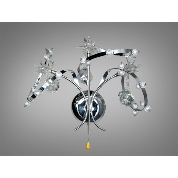 Акційна пропозиція!!! Ексклюзивне галогенове бра, золотого кольору Diasha 6232/3HR