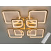 Cветодиодная люстра Diasha 8060/4+4 G led dimmer 3 color
