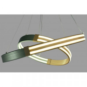 linisiln 752-60*40  Champagne Gold+Metallic Green