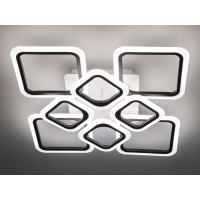 LED люстра Diasha 8060 чорна пульт 105Вт Diasha HA8060/4+4BK