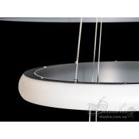 Подвесная светодиодная люстра кольца Diasha 8102-700+500+350GR dimmer