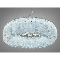 Підвісна люстра 505 хром кришталева світлодіодна елегантність Diasha 505-400CH