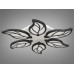 Світлодіодна люстра з диммером, 105W Diasha 8028/6BKLED3colordimmer