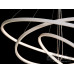 Люстра светодиодная декоративная кольца  Diasha MD9079-3WH-800+600+400 dimmer