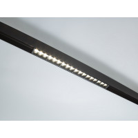 Магнітний трековий світильник LED лінійний, 18 Вт, чорний Diasha QY-CX20-300P-BK