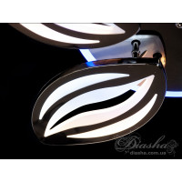 Лед люстры потолочные с пультом Diasha 8092/5BHR LED 3color dimmer 