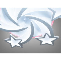 Люстра светодиодная в детскую комнату Diasha 8163/5WH LED 3color dimmer  