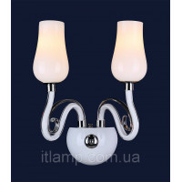 Из белого стекла на 2 плафона Levistella 720W8034-2 Из белого стекла на 2 плафона Levistella 720W8034-2