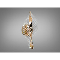 Оригінальний світлодіодний світильник на стіну, 6Вт, золото Diasha F3851-5