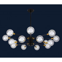 Люстра молекула в стиле лофт Levistella 7526078-16 BK