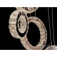 Хрустальная люстра кольца Diasha D6030